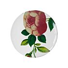 John Derian 18th C. Fan Crimson Rose Plate