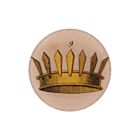 John Derian Decoupage 4" Plate Crown No.09