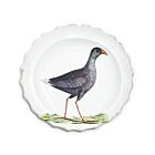 John Derian Bird Deep Plate Purple