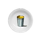 John Derian Small Silver Cup Dish