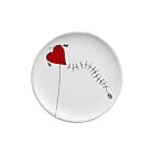 John Derian Small Heart Kite Dish