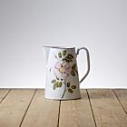 John Derian Rose Pitcher Painted Rose