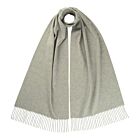 Johnstons of Elgin Cashmere Scarf Celedon