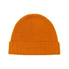 Johnstons of Elgin Cashmere Unisex Beanie Burnt Orange