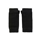 Johnstons of Elgin Cashmere Wrist Warmers Black