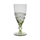 Juliska Glass Ella Green Goblet