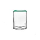 Juliska Glass Nell Double Old Fashioned Watercress