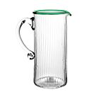 Juliska Glass Nell Pitcher Watercress