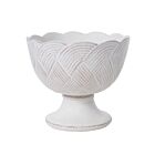 Juliska Le Panier Mystic Knot Whitewash Footed Bowl