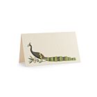 Karen Adams Place Card Set/10 Peacock