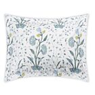 Matouk Khilana Blue King Sham - 21x36",1.5"Flange