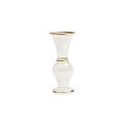 Kim Seybert Glass Trumpet Bud Vase Clear