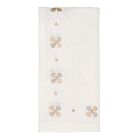 Kim Seybert Napkin Clover Natural & Gray