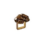 Kim Seybert Napkin Ring Bonton Brown