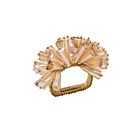 Kim Seybert Napkin Ring Dazzle Champagne