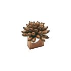 Kim Seybert Napkin Ring Florette Brown