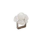 Kim Seybert Napkin Ring Sea Stone White