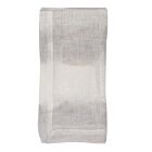 Kim Seybert Napkin Watercolor Stripe Blue & Gray