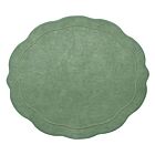 Kim Seybert Placemat Tailored Green