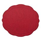 Kim Seybert Placemat Tailored Ruby