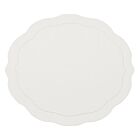 Kim Seybert Placemat Tailored White