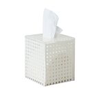 Kim Seybert Reed White Tissue Box
