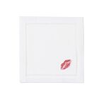 Henry Handwork Cocktail Napkin Kiss