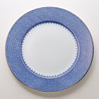 Mottahedeh Lace Charger Blue