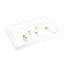 Lacquer Artful Gold Leaf Vanity Tray