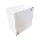Lacquer Artful Gold Leaf Wastebasket