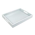 Lacquer Cool Gray Reiko Tray