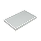 Lacquer Cool Gray Vanity Tray