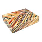 Lacquer Tiger Hinged Stationery Box