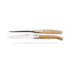 Laguiole Steak Knife Set/6 Olivewood
