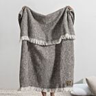 Lands Downunder Brushed Alpaca Granite Throw
