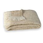 Lands Downunder Brushed Alpaca Throw Sand