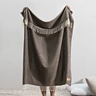 Lands Downunder Juno Espresso Throw