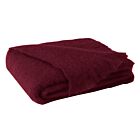 Lands Downunder Mohair Throw Cranberry