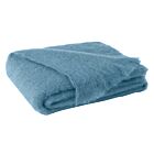 Lands Downunder Mohair Throw Denim