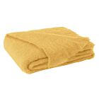 Lands Downunder Mohair Throw Ochre