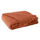 Lands Downunder Mohair Throw Persimmon