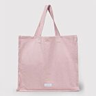 Les Pensionnaires Delicate Pink Cotton Canvas Tote Bag Large