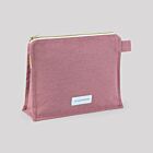 Les Pensionnaires Rosewood Cotton Canvas Toiletry Bag