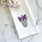 Linen Towel Lilac Jar