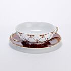 Marie Daage Tambourin Bowl & Saucer