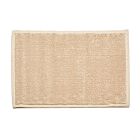 Mastro Raphael Bath Rug Plain Unito Ecru 19x29"