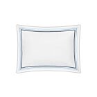 Matouk Amara Triple Pearl Sailor Blue Boudoir Sham