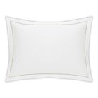 Matouk Bergamo White & Truffle King Sham