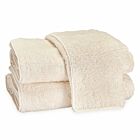 Matouk Cairo Straight Edge Ivory & Ivory Hand Towel - 18x32"