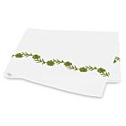 Matouk Daphne Grass Queen/Full Flat Sheet - 96x112"